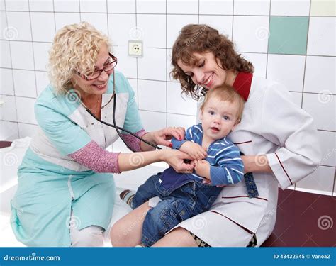 Doctor's Exam with Mom .